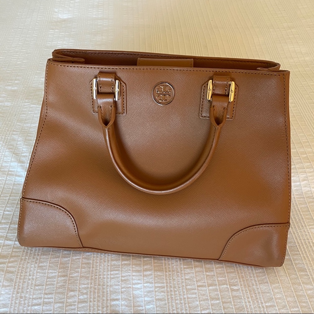 Tory Burch Tan Top-handle Crossbody Bag